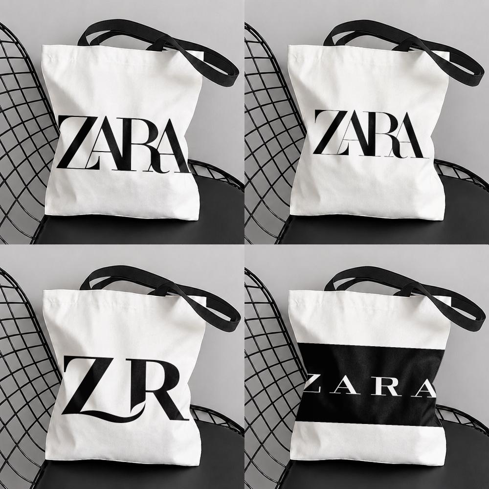 Luxury Bags Zara - 럭셔리 Z-ZAraS 수납 가방 캔버스 토트백