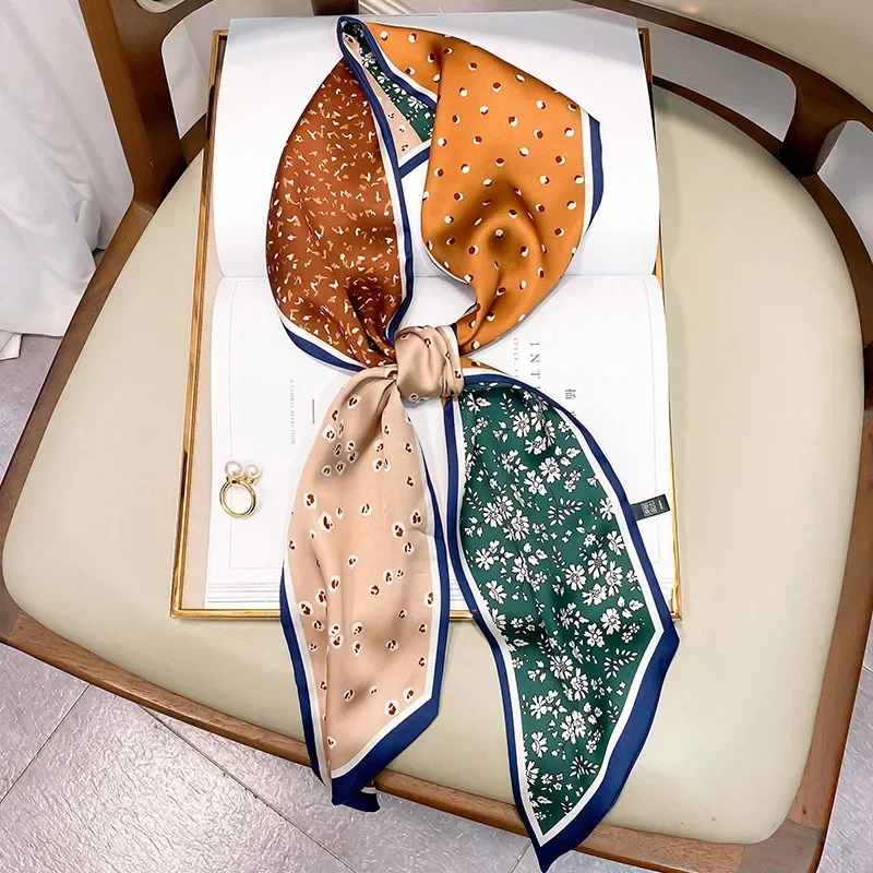 디자인 프린트 스키니 스카프 플래드 말털 헤어밴드 스카 - Luxury Bags For Women Brands 리뷰 및 가격