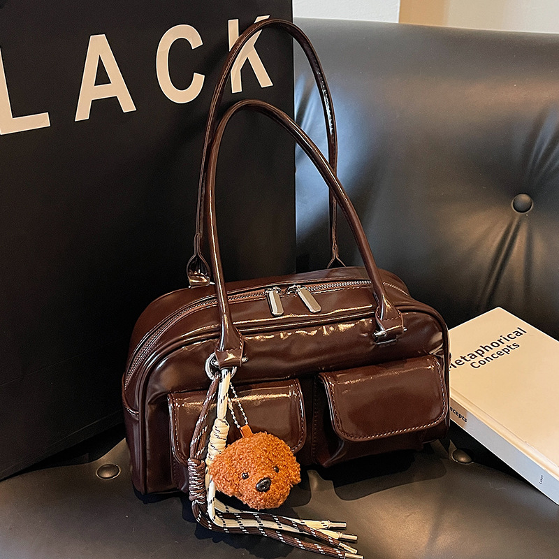 빈티지 대용량 더블 포켓 여성용 토트백 - 프리미엄 미 - Luxury Bags Quiet 리뷰 및 가격