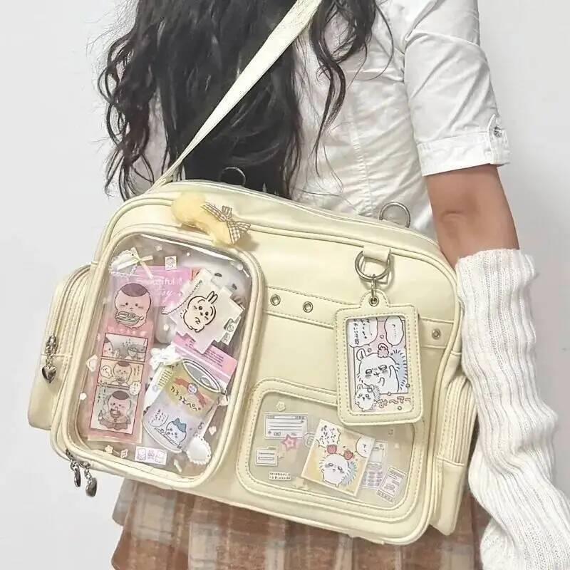 Y2K 신상 귀여운 이타백 콘서트 대용량 백팩 로리타  - Shoulder Bag Slouchy 리뷰 및 가격