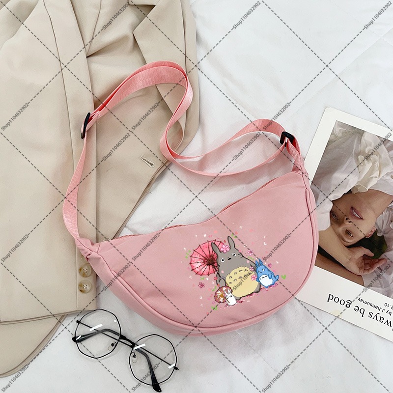 여성용 토토로 크로스바디 백 귀여운 만화 애니메이션 패 - Shoulder Bag Slouchy 리뷰 및 가격