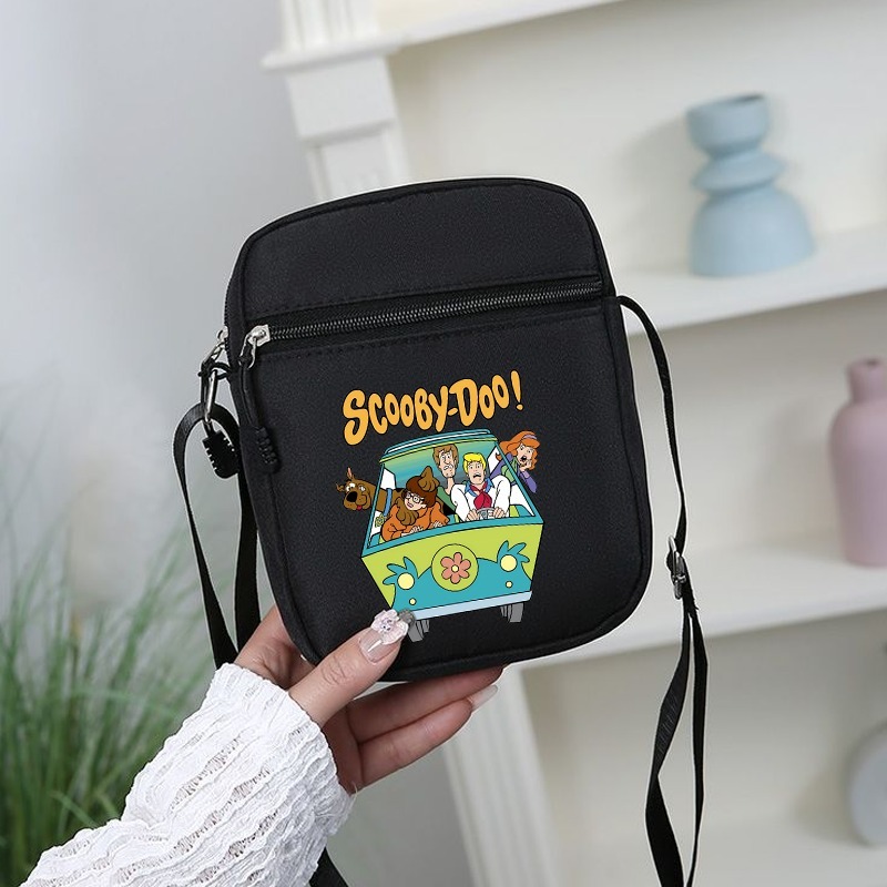 스쿠비 두 여성용 크로스 바디 백 만화 애니메이션 패턴 - Shoulder Bag Slouchy 리뷰 및 가격